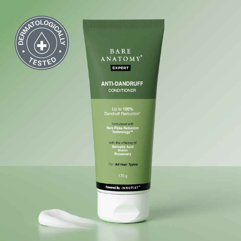 Bare Anatomy Anti-Dandruff Conditioner with Rosemary & Biotin | Moisturizes & Reduces Frizz