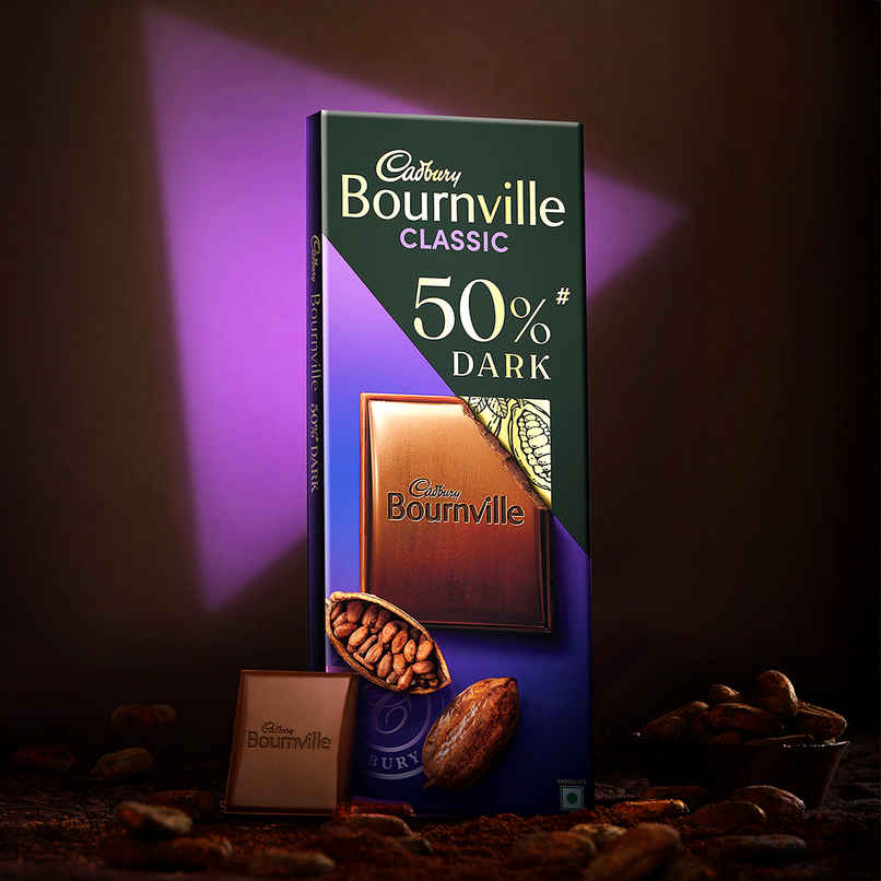 Cadbury Bournville Rich Cocoa 50% Dark Chocolate Bar