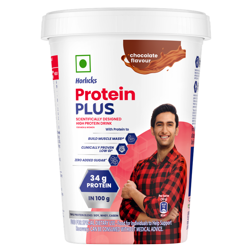 Horlicks Protein Plus Chocolate Drink Mix