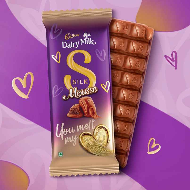 Cadbury Dairy Milk Silk Mousse Chocolate Bar Valentine's Gift Pack