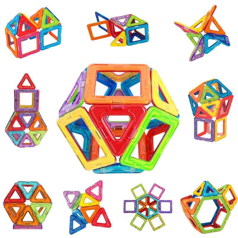 Wembley Magnetic Blocks For Boys & Girls | Magnetic Toys For Kids 4-10 Years- 20 Pcs,Multicolor