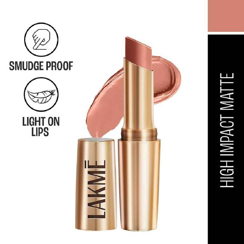 Lakme 9 To 5 Primer + Matte Lipstick- Apricot Rust Lakme 9 To 5 Primer + Matte Lipstick- Apricot Rust
