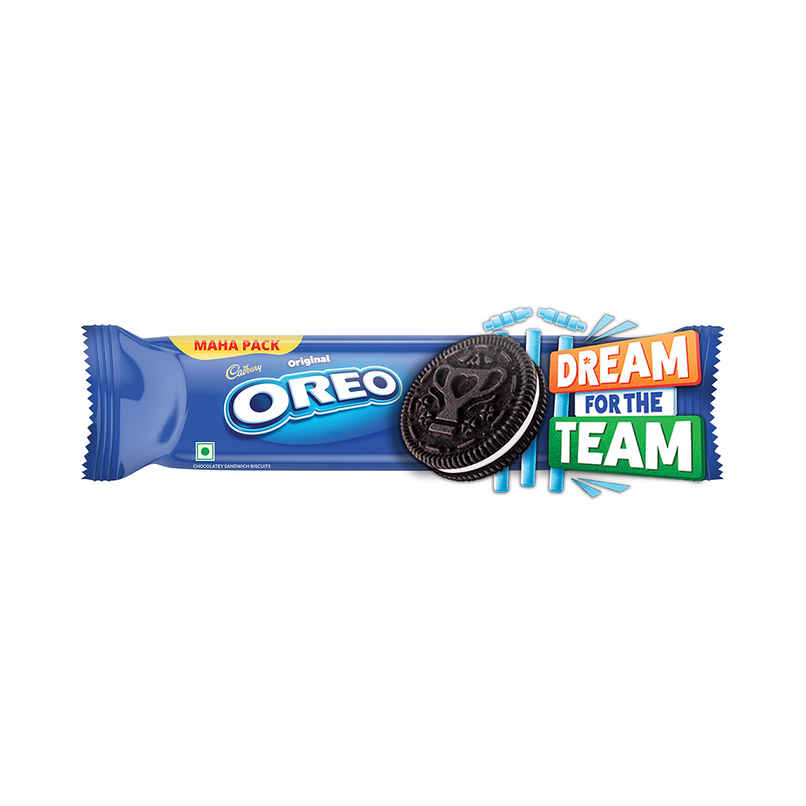 Cadbury Oreo Vanilla Flavour Creme Sandwich Biscuit Mega Family Pack