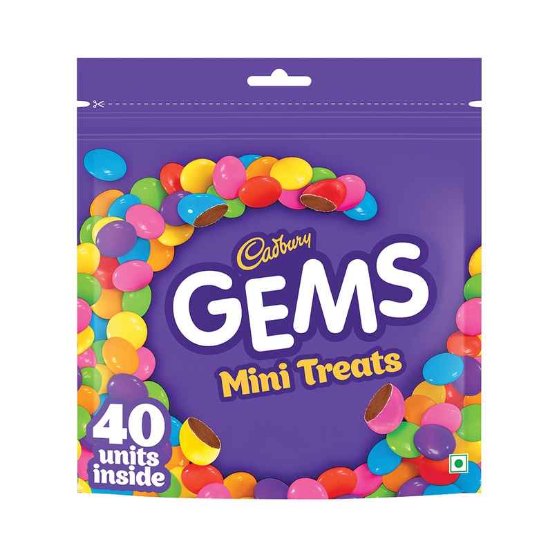 Cadbury Gems Chocolate Mini Treats Pack | Fun & Enjoyable