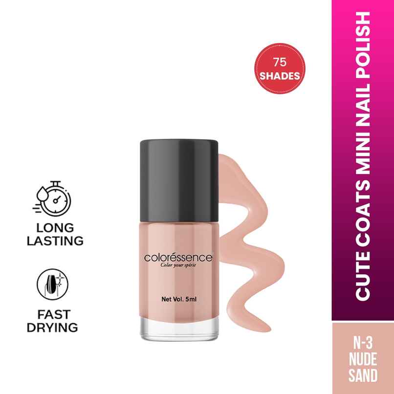 Coloressence Mini Nude Nail Polish - Nude Sand