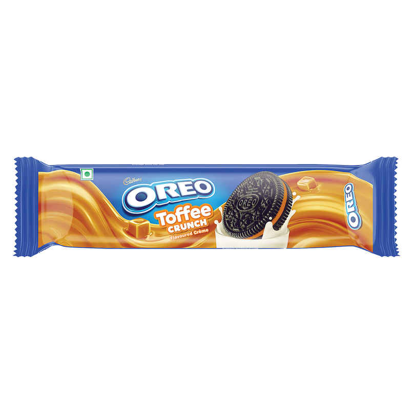 Cadbury Oreo Toffee Crunch Flavour Creme Sandwich Biscuit Cadbury Oreo Toffee Crunch Flavour Creme Sandwich Biscuit