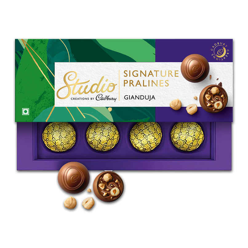 Cadbury Studio Gianduja Hazelnut Signature Pralines Chocolate