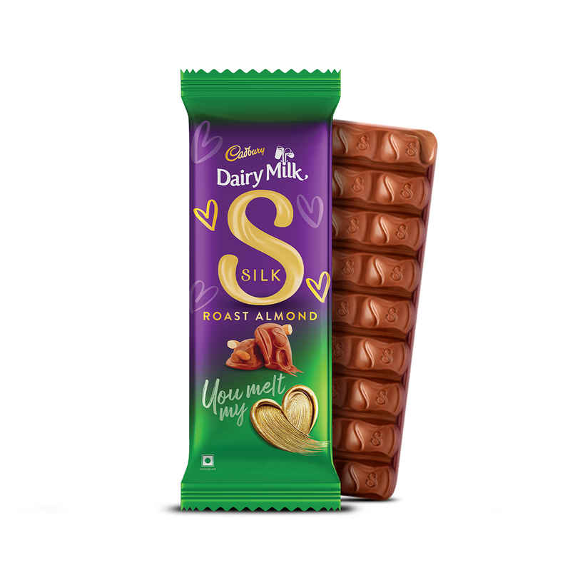 Cadbury Dairy Milk Silk Roast Almond Chocolate Bar