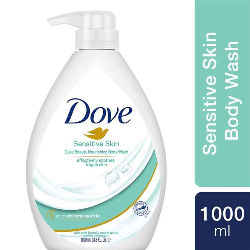 Dove Gentle Nourishing Body Wash | 24H Moisture Lock | For Sensitive Skin