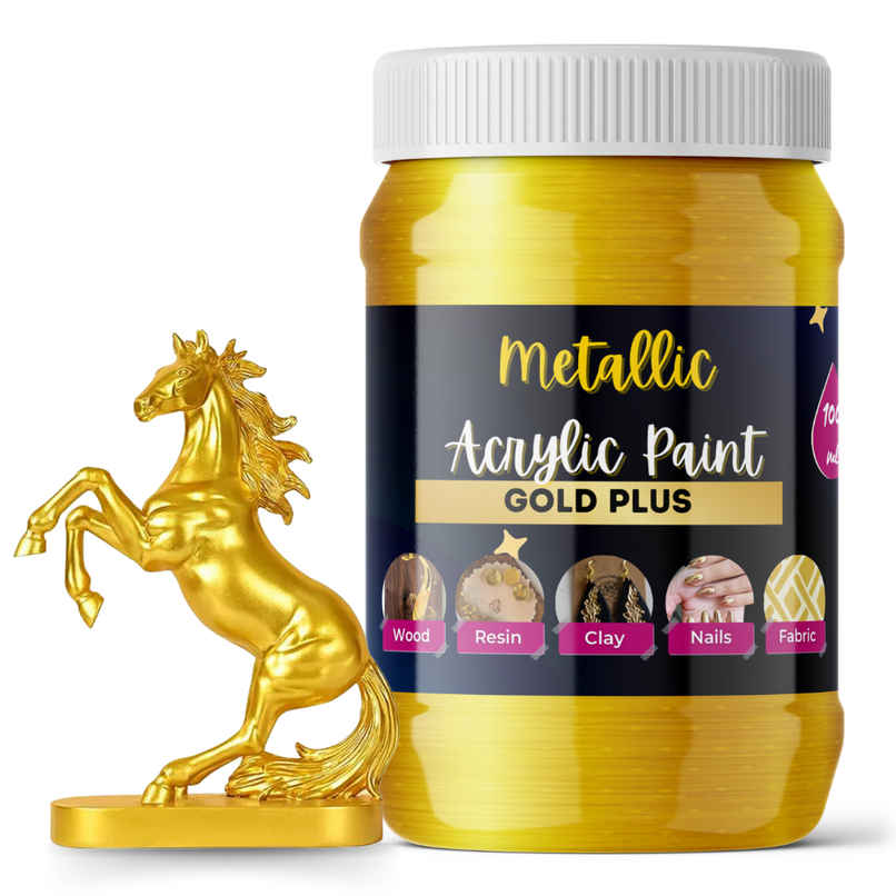 Oytra Pearl Metallic Paint | Golden