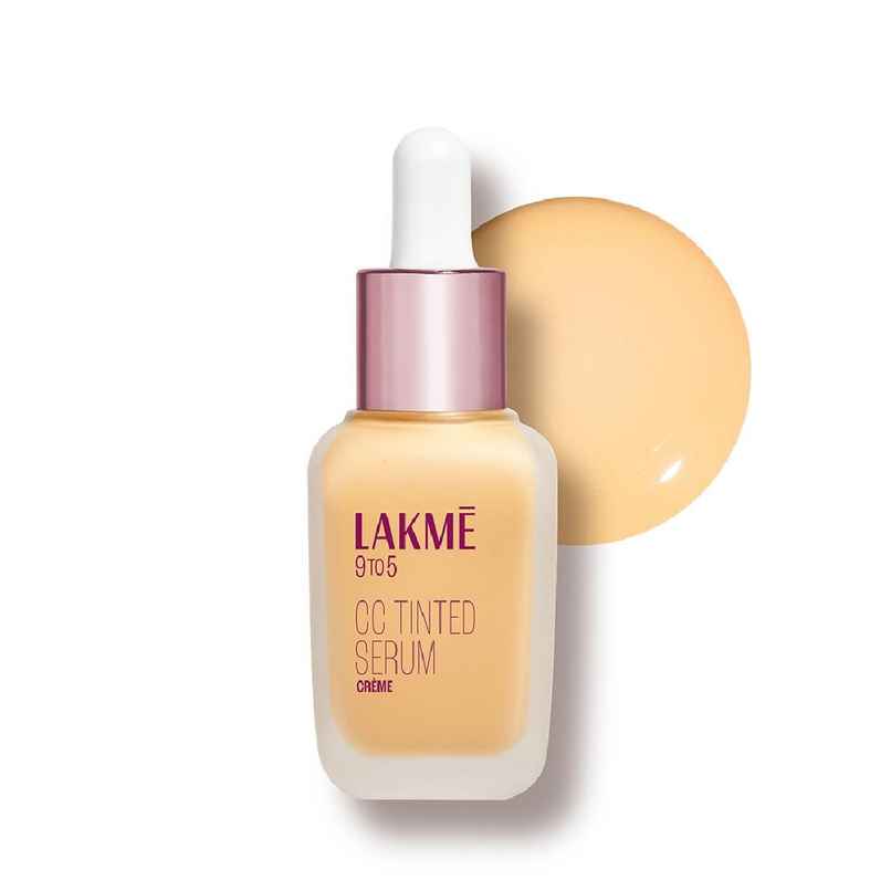 Lakme Cc Tinted Serum With 2% Hyaluronic Acid - Creme Lakme Cc Tinted Serum With 2% Hyaluronic Acid - Creme