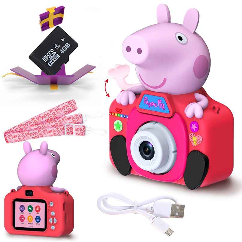 Wembley Peppa Pig Digital Selfie Camera | With 4GB SD Card
