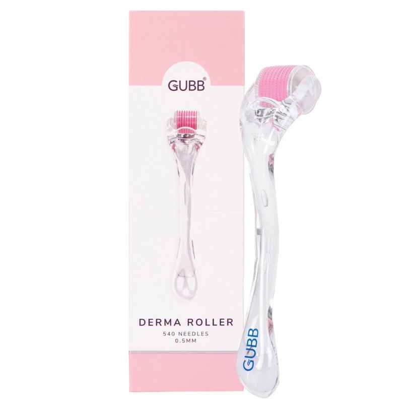 Gubb Derma Roller Transparnt Pink Gubb Derma Roller Transparnt Pink