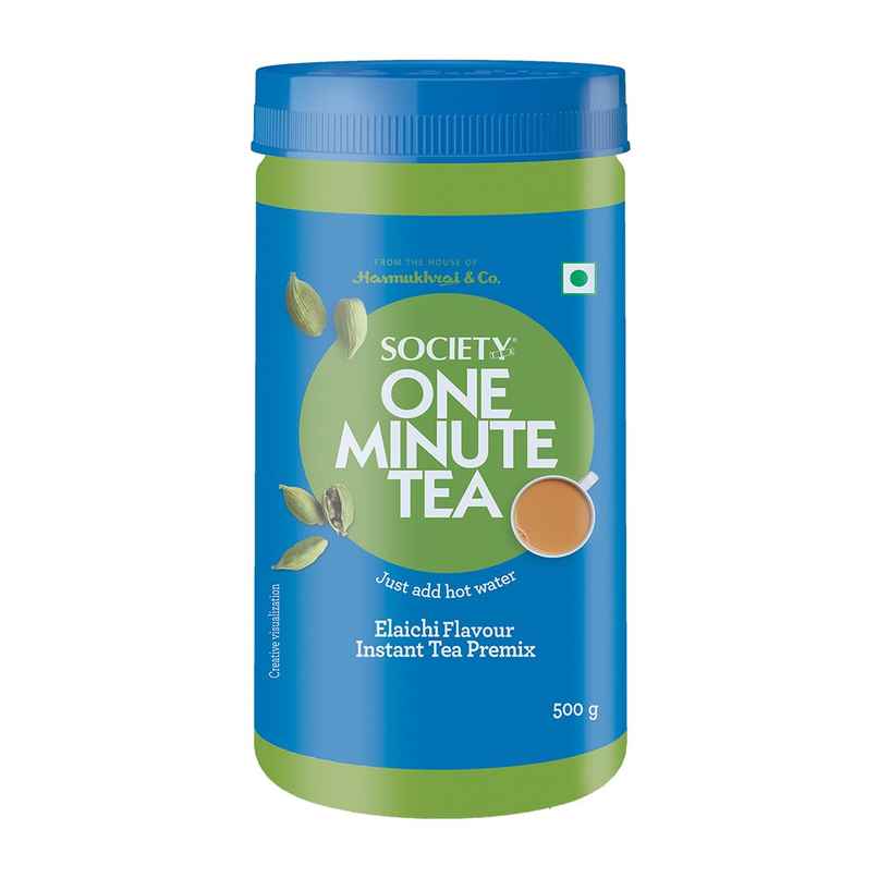 Society OMT Elaichi Instant Tea Premix Jar