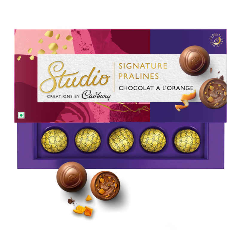 Cadbury Studio Chocolat A L'Orange Signature Pralines Chocolate
