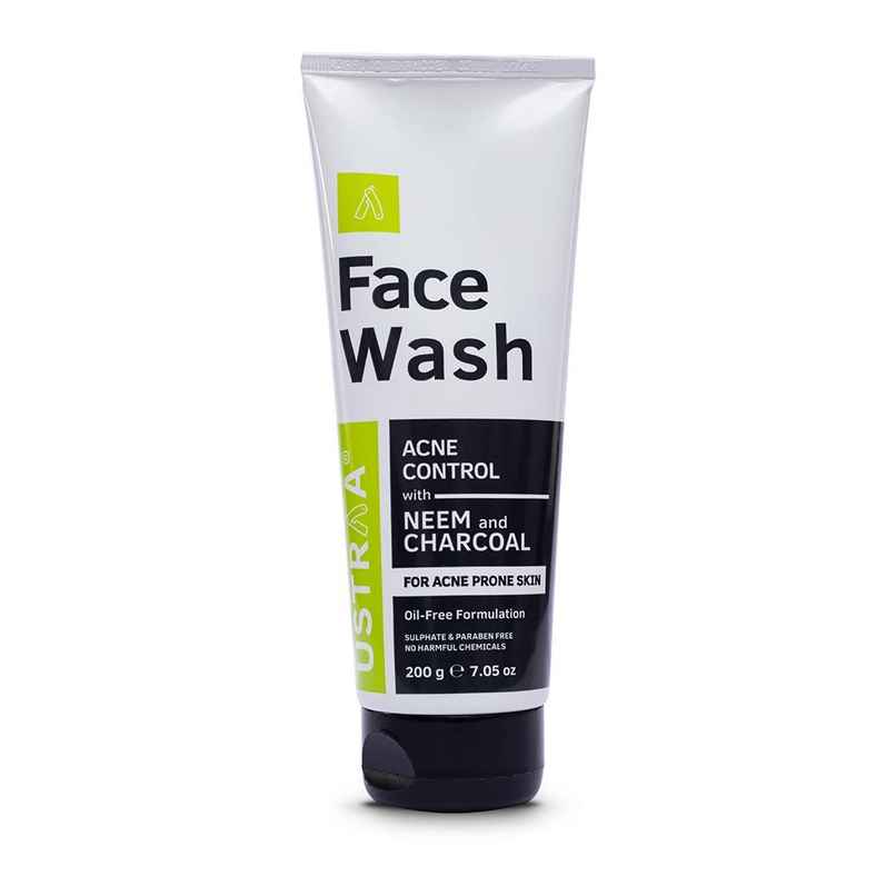 Ustraa Face Wash-Neem & Charcoal Ustraa Face Wash-Neem & Charcoal
