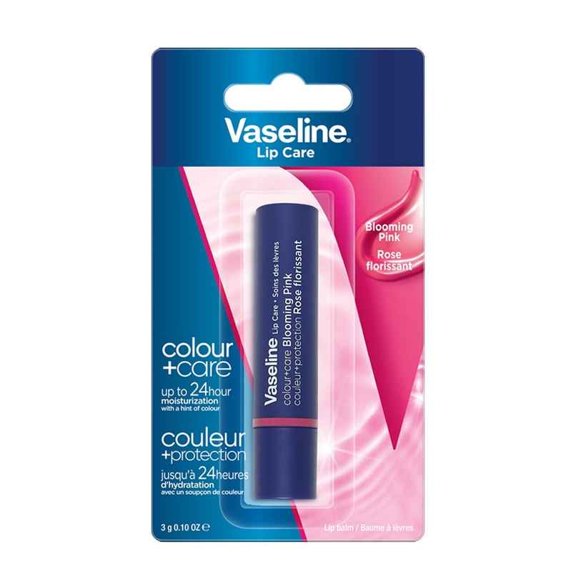 Vaseline Colour+Care Blooming Pink Tinted Lip Balm with Manuka Honey Vaseline Colour+Care Blooming Pink Tinted Lip Balm with Manuka Honey