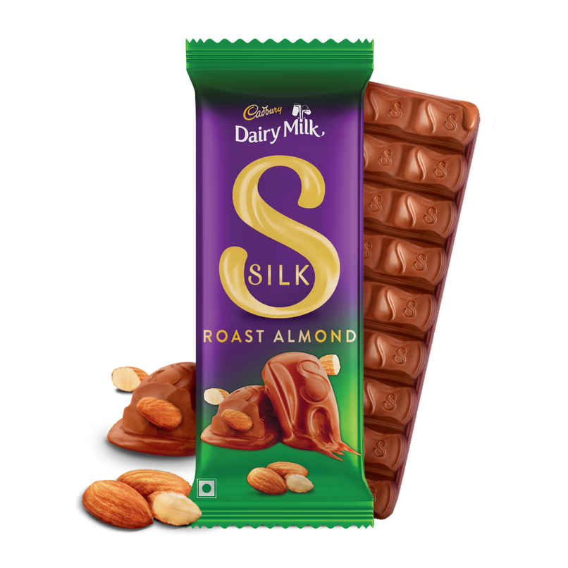 Cadbury Dairy Milk Silk Roast Almond Chocolate Bar