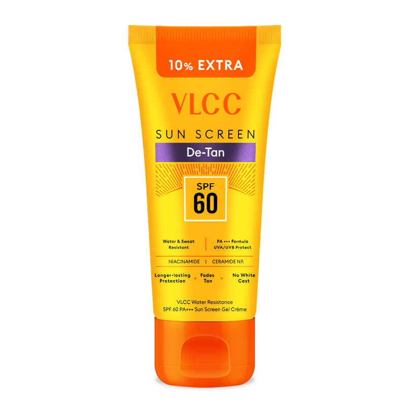VLCC DeTan Water Resistant SPF 60 PA+++ Sunscreen Gel Creme VLCC DeTan Water Resistant SPF 60 PA+++ Sunscreen Gel Creme
