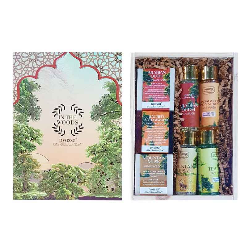 Nyassa In the Woods Gift Box - Wooden Gift Set