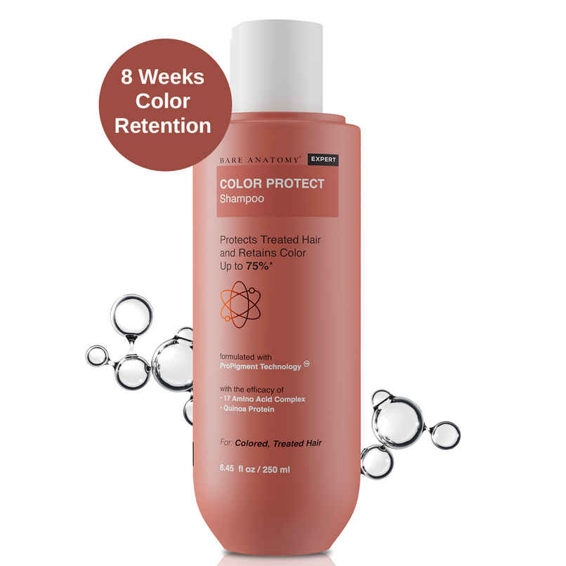 Bare Anatomy Hair Color Protect Shampoo, Hair Colour Retention Shampoo For Dry & Frizzy Hair Bare Anatomy Hair Color Protect Shampoo, Hair Colour Retention Shampoo For Dry & Frizzy Hair