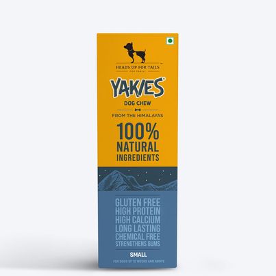 HUFT Yakies Chew Bone Dog Treat, MediumMono Carton
