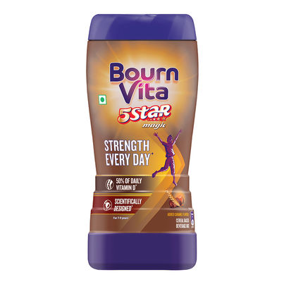 Bournvita 5 star Chocolate Drink Mix | For 5+ years Kids