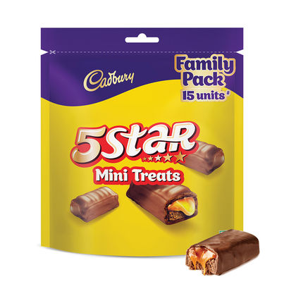 Cadbury 5 Star Mini Treat Chocolate Pack Cadbury 5 Star Mini Treat Chocolate Pack