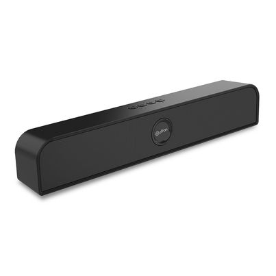 pTron Musicbot Evo 12W Bluetooth Soundbar Speaker 5.0, 10Hrs Playback, Stereo for Phone/TV/Laptop/Tablets/Projectors, Multi Modes Aux/TF Card/USB Drive & TWS Pairing - Black pTron Musicbot Evo 12W Bluetooth Soundbar Speaker 5.0, 10Hrs Playback, Stereo for Phone/TV/Laptop/Tablets/Projectors, Multi Modes Aux/TF Card/USB Drive & TWS Pairing - Black