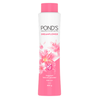Pond's Dreamflower Fragrant Talcum Powder Pink Lily