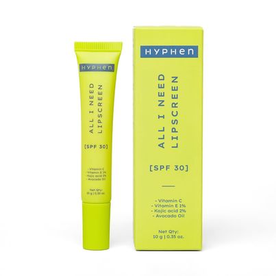Hyphen All I Need Lipscreen Lip Balm with SPF 30 & 2% Kojic Acid - Moisturizing