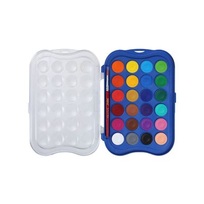 Doms Water Color Cakes 24 Shades (23 Mm)