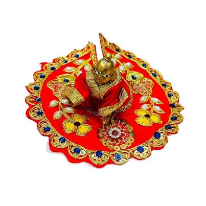 Floral Decorative Ladoo Gopal Dress for Idol (Size 1) | Krishna Costume | Krishna Janmastami Special (Ecraftindia) Floral Decorative Ladoo Gopal Dress for Idol (Size 1) | Krishna Costume | Krishna Janmastami Special (Ecraftindia)