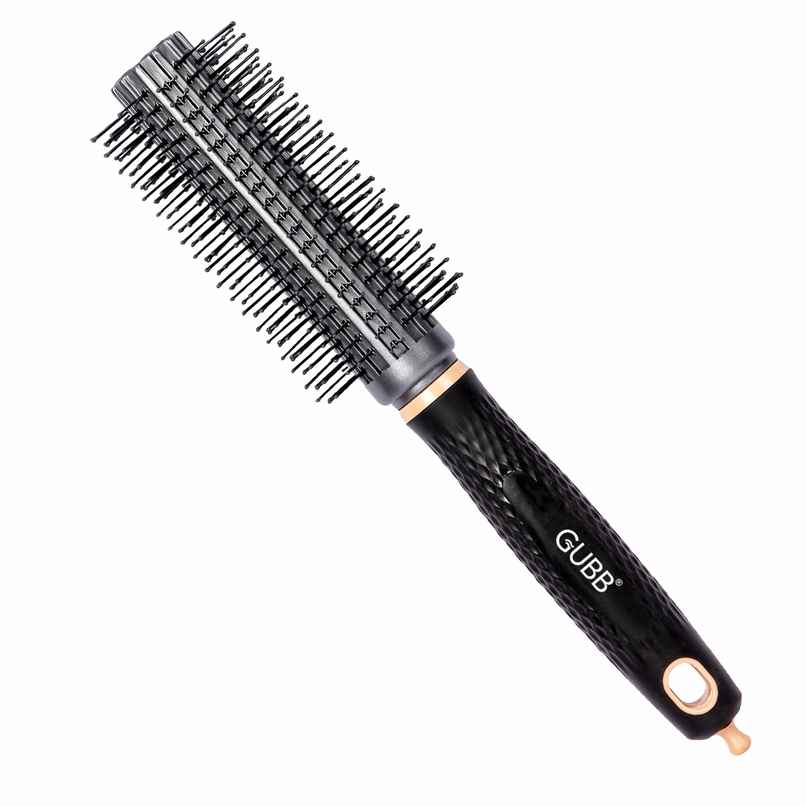 GUBB Elite Round Brush With Pin (Black)