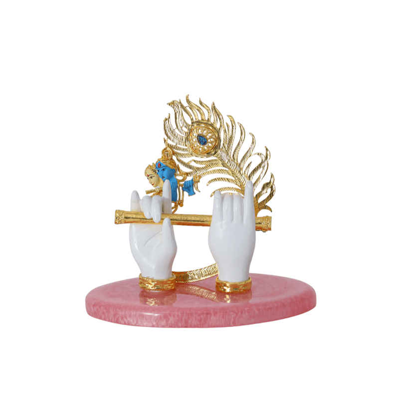 House of Wemy Krishnaji Divine Hands Idol for Gifting and Home Decor