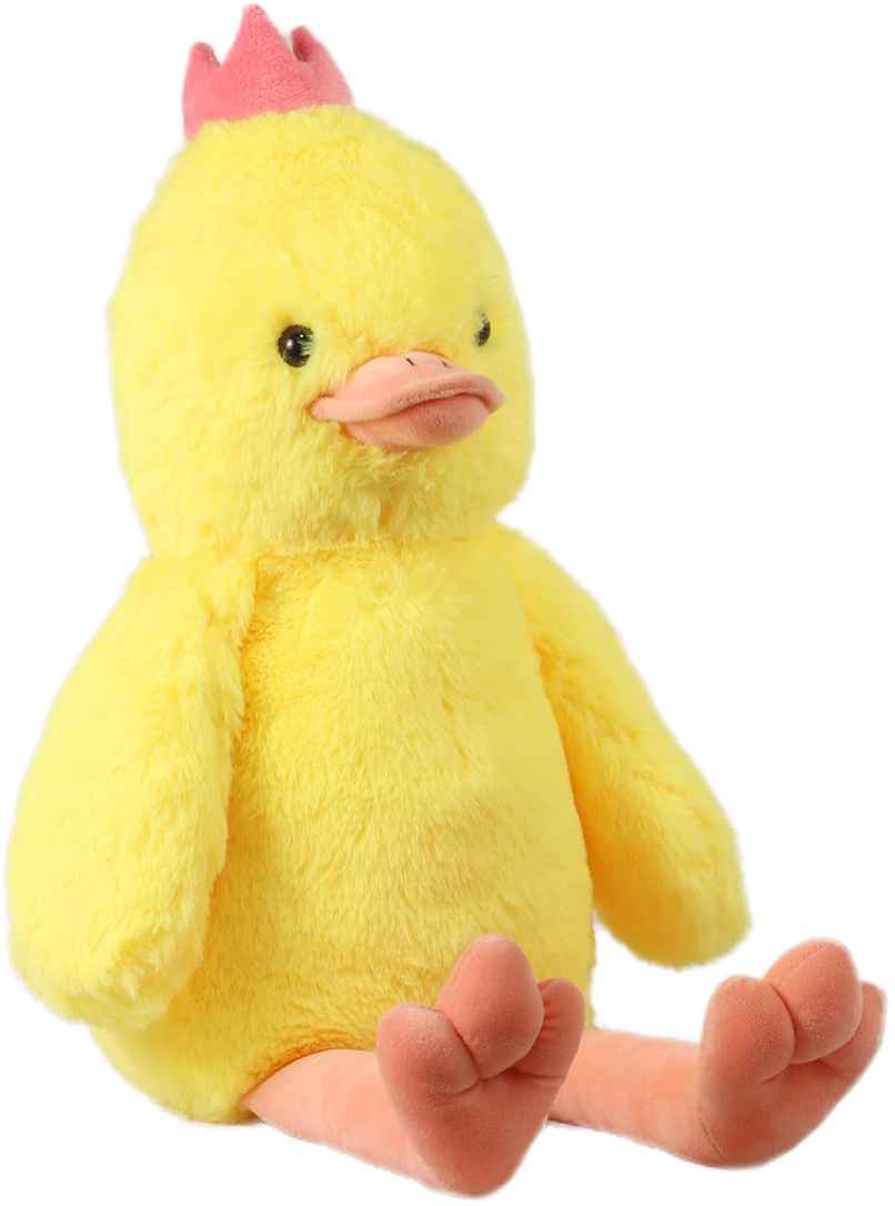 Mirada 35Cm Floppy Duck With Crown - Yellow Mirada 35Cm Floppy Duck With Crown - Yellow