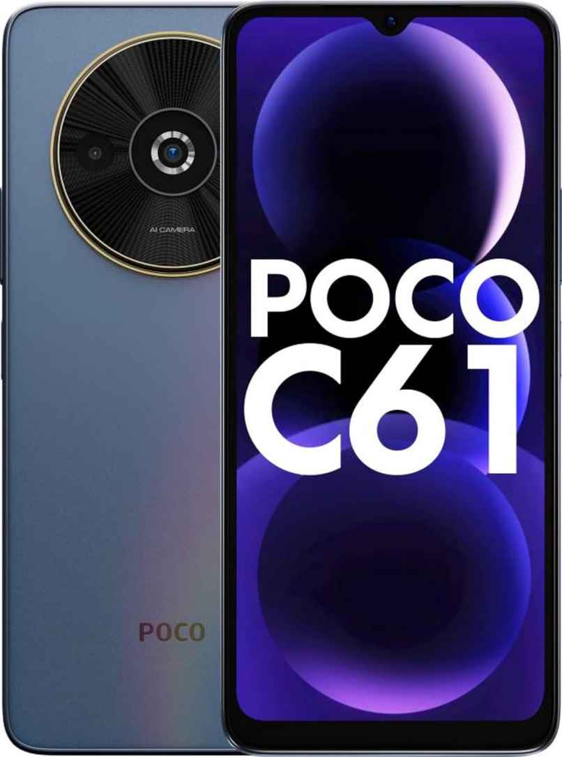 Poco C61 | 4GB | 64GB | Ethereal Blue Poco C61 | 4GB | 64GB | Ethereal Blue