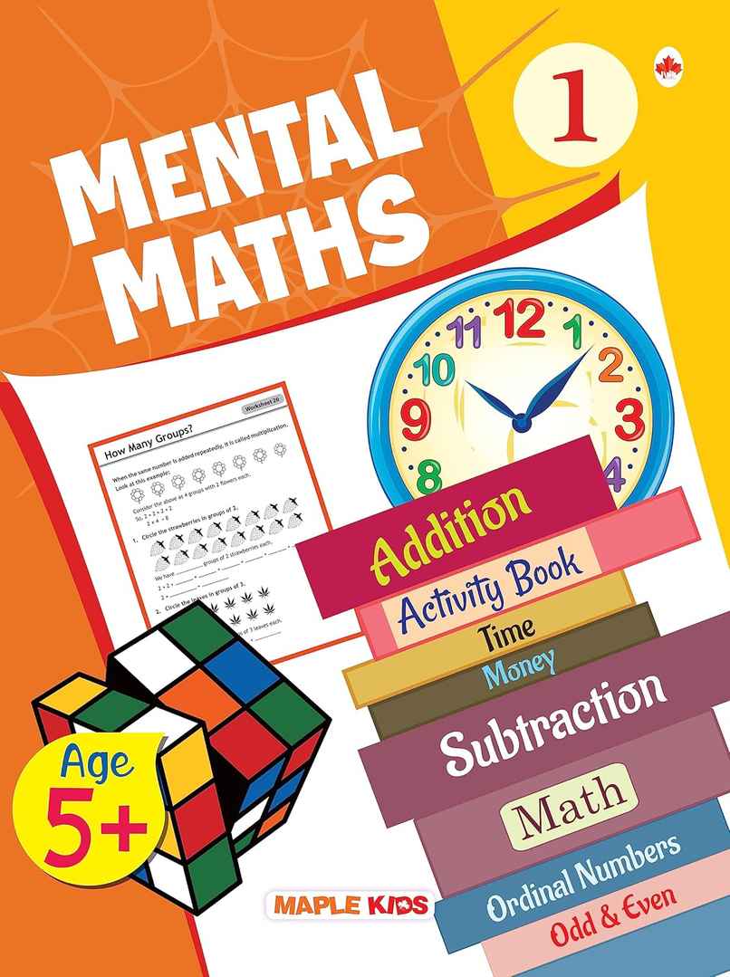 Mental Maths - Mathematics Activity Book 1 for Class 1+, Age 5+ Years