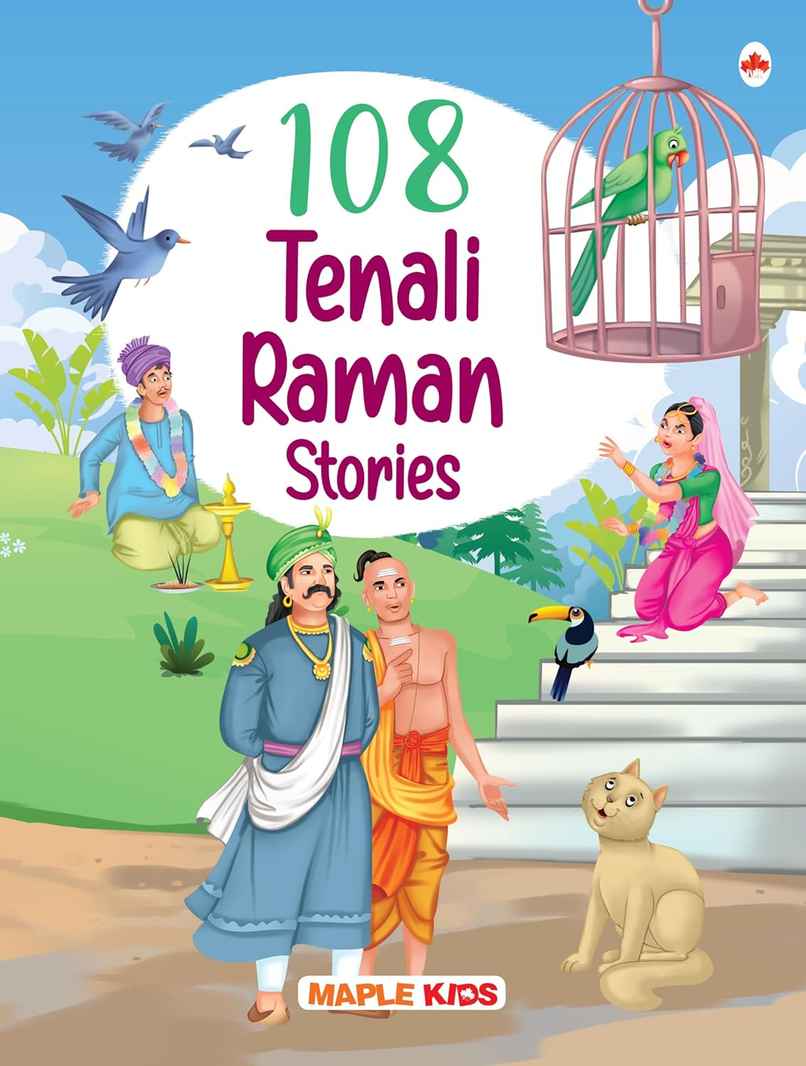 Story Book for Kids - 108 Tenali Raman Stories (Illustrated)