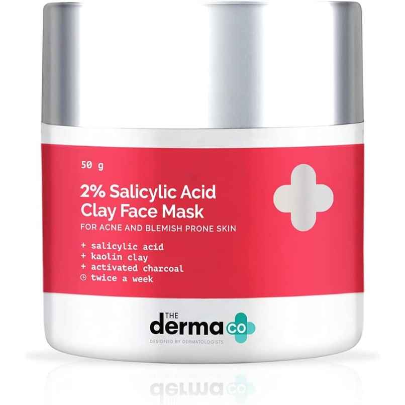 The Derma Co 2% Salicylic Acid Clay Face Mask The Derma Co 2% Salicylic Acid Clay Face Mask