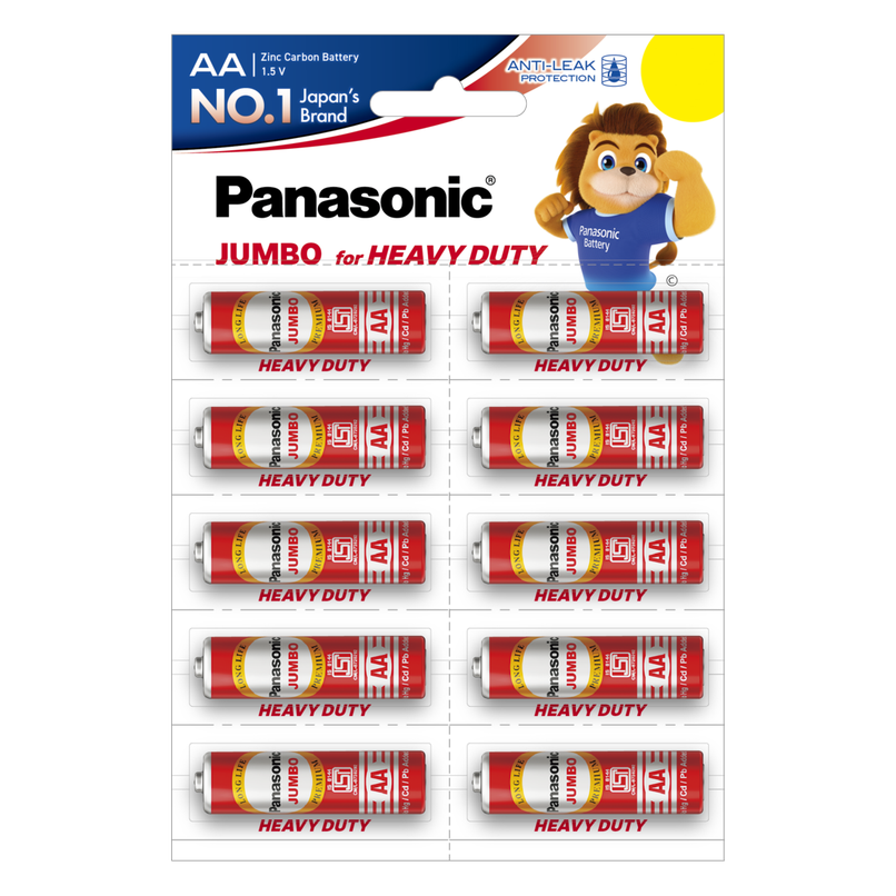 Panasonic Jumbo Aa Pk 10