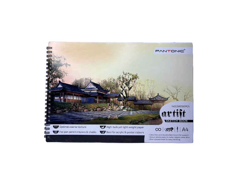ABK A4- Sketch Pad 160 GSM (Colour May Vary)