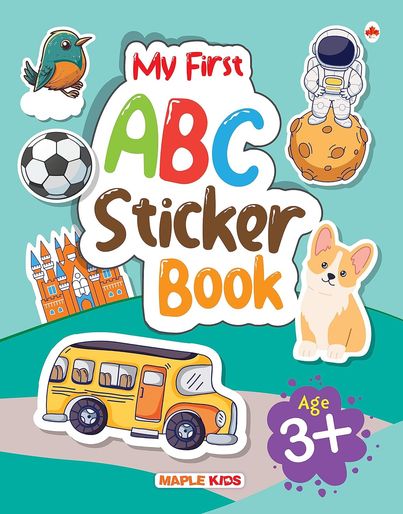 My First Sticker Book - ABC Alphabet
