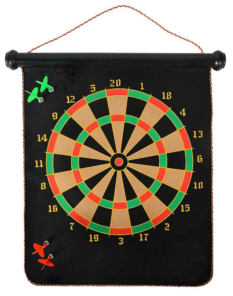 Toyshine Magnetic Power Double Faced Dart Game - 12 Inches (4 - 10 Years)