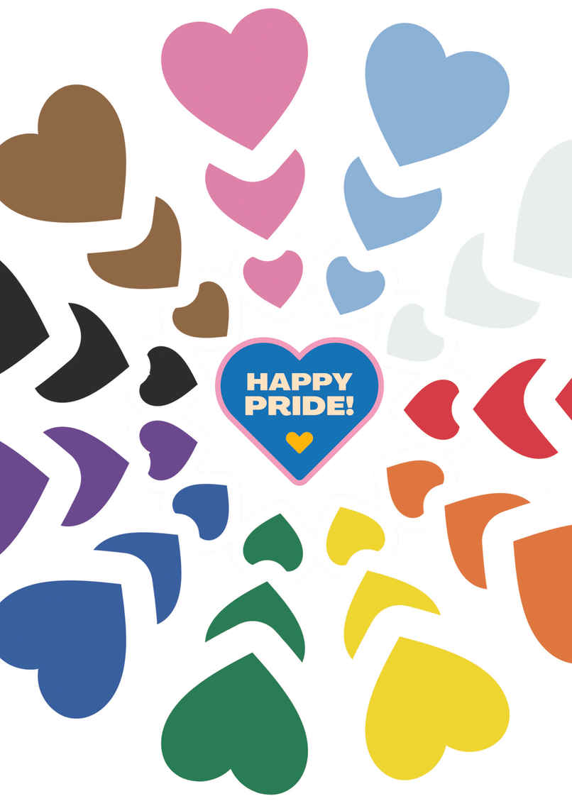 House Of Festivals LGBTQ Greeting Card - Design 2