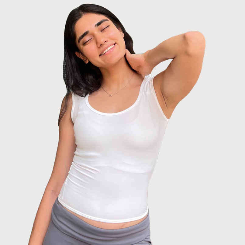 Terractive Women's Cuddle Tank | TA10015W-S | White - S