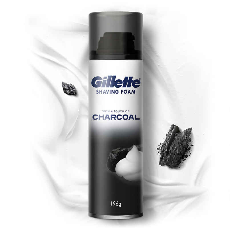 Gillette Charcoal Pre Shave Foam