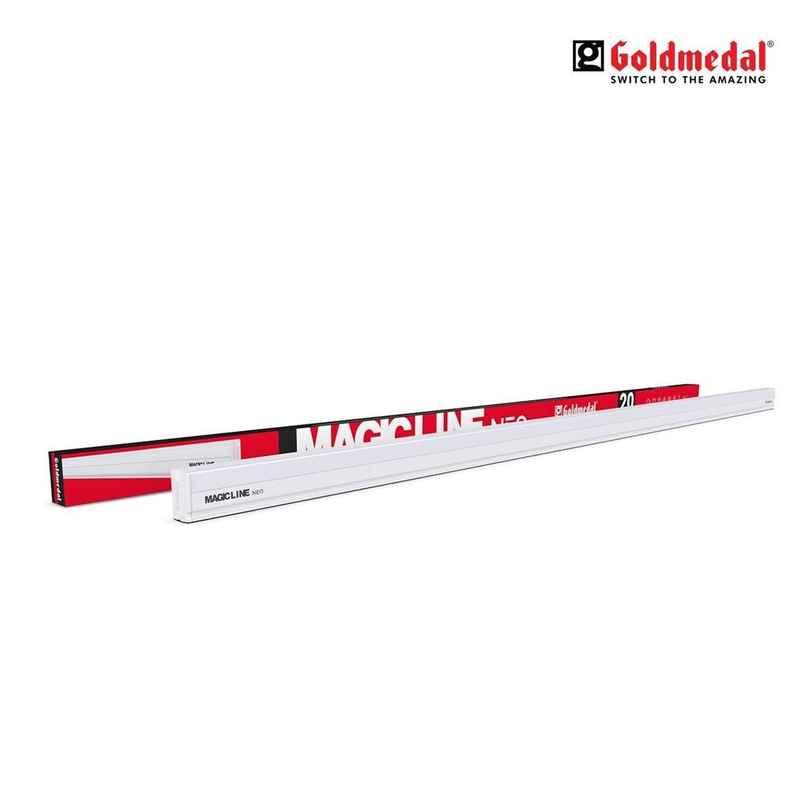 Gold Medal Magic Line Neo 20W T5 LED Slim Batten For Domestic Use - Cool Daylight (6500K) | With 2000 Lumens | Surge Protection up to 4kV | Energy Efficient Tubelight for Home, Office