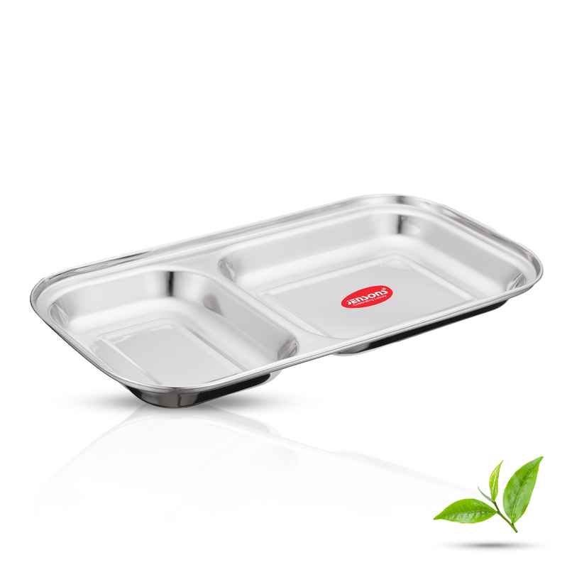 Jensons Stainless Steel 2In1 Small Partation Tray