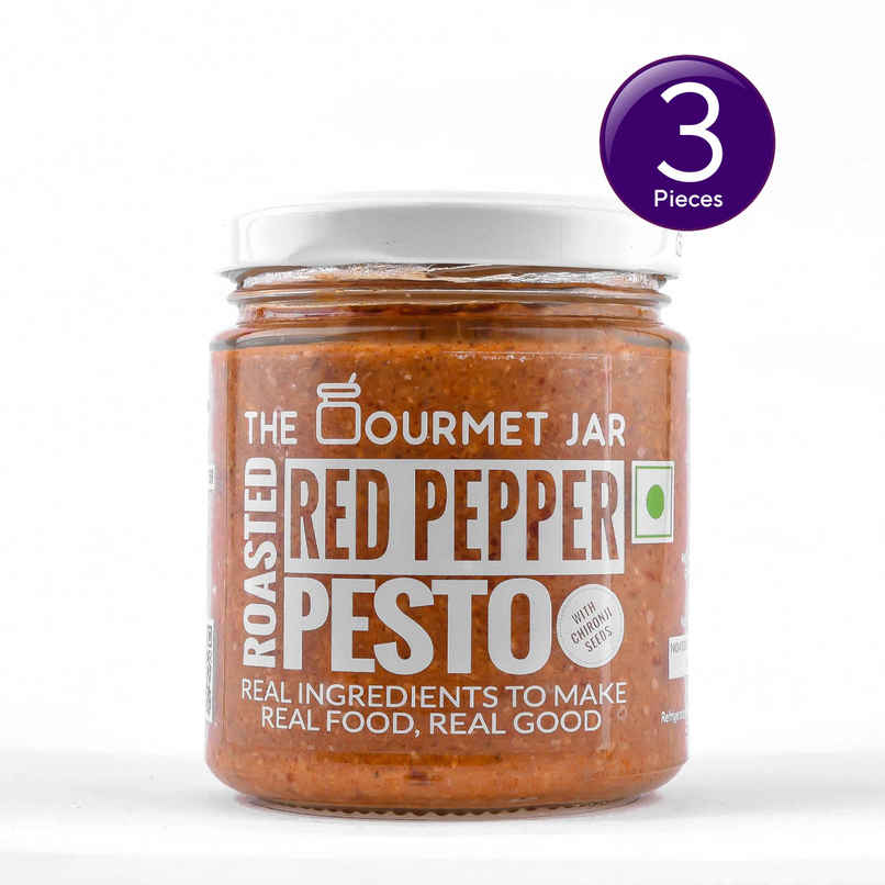 The Gourmet Jar Red Pepper Pesto Combo 